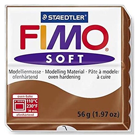 Graine Créative - Loisirs créatifs - Pâte FIMO Soft - Caramel - 57 g