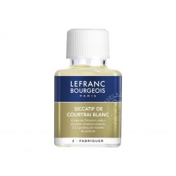 Lefranc Bourgeois - Additif - Siccatif de courtrai blanc - 75 ml