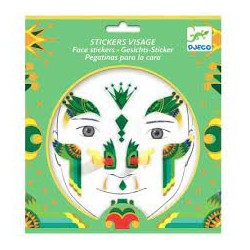 Djeco - DJ09217 - Stickers visages - Dragon