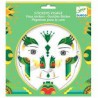 Djeco - DJ09217 - Stickers visages - Dragon