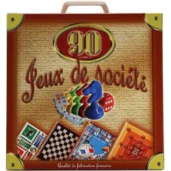 Ferriot Cric - Jeu de société - Mallette de 90 jeux de société