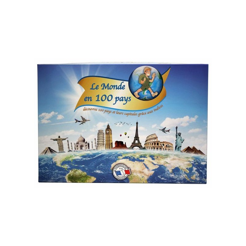 Ferriot Cric - Jeu de société - Le monde en 100 pays