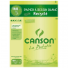 Canson - Beaux arts - Pochette de papier à dessin blanc - 8 feuilles - A3 - 160 g/m2