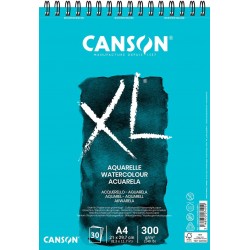 Canson - Beaux arts - Bloc XL à spirales - Aquarelle - 30 feuilles - A4 - 300 g/m2