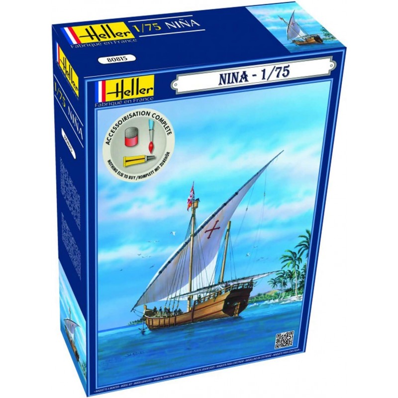 Heller - Maquette - Bateau - Starter Kit - Nina