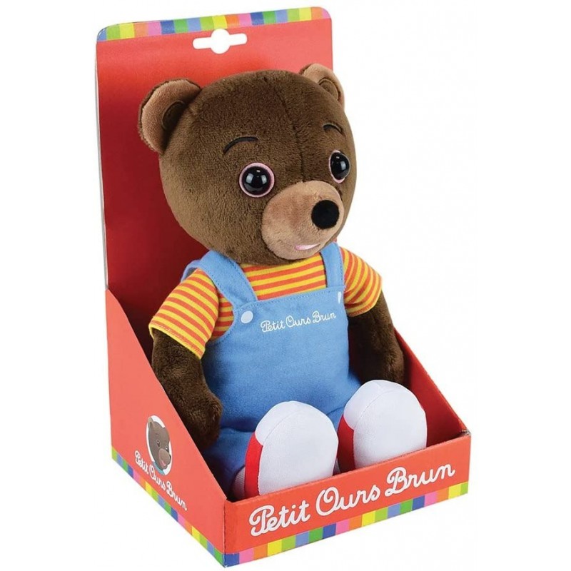 Jemini - 021704 - PETIT OURS BRUN Peluche - 32 cm