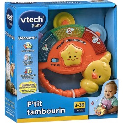 Vtech - Jouet électronique - Hochet - Petit tambourin