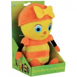 Jemini - 023333 -Drôles de Petites Bêtes Peluche Mireille l'abeille -25 cm