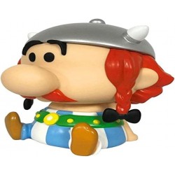 Plastoy - Figurine - 80107 - Astérix - Tirelire Chibi - Obélix