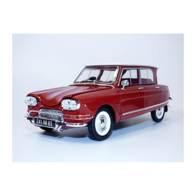 Norev - Véhicule miniature - Citroën Ami 6 Club 1968 - Corsaire Red