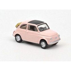 Norev - Véhicule miniature - Fiat 500F 1965 - Light Pink