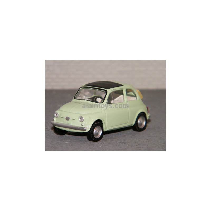 Norev - Véhicule miniature - Fiat 500F 1965 - Light Green
