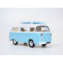 Norev - Véhicule miniature - VW T2b Camper Van 1973 - Light Blue