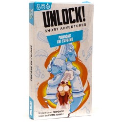 Asmodee - Jeu d'escape game - Unlock - Short Adventures - Panique en cuisine