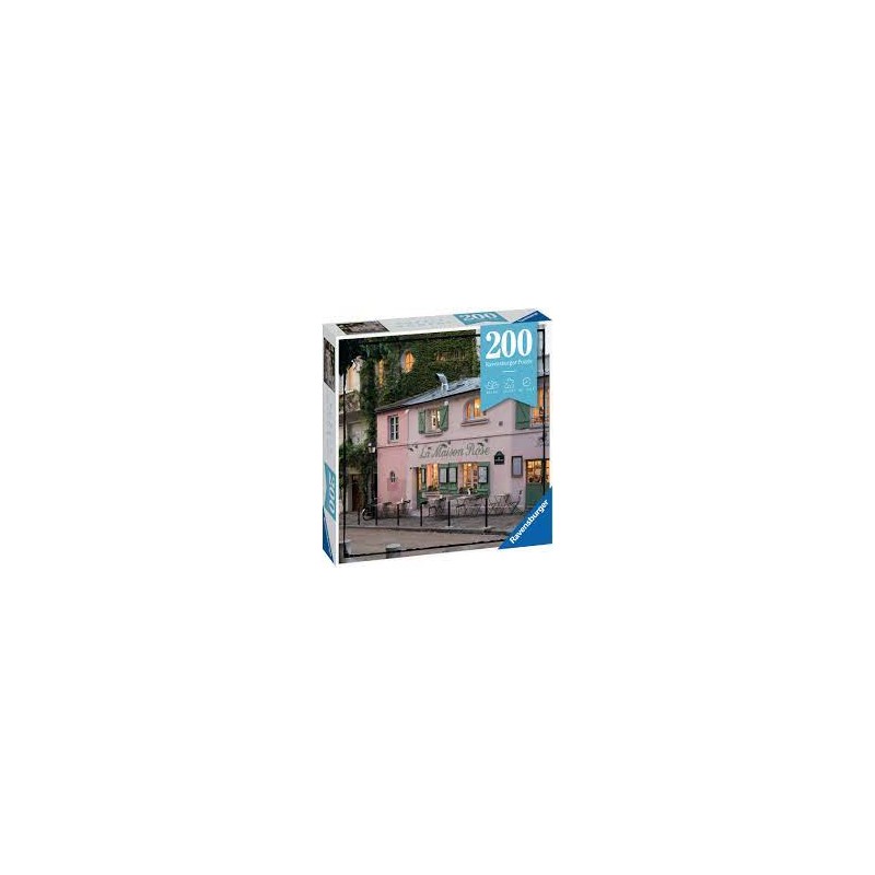 Ravensburger - Puzzle Moment 200 pièces - La maison rose