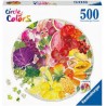 Ravensburger - Puzzle rond 500 pièces - Fruits et légumes - Circle of Colors