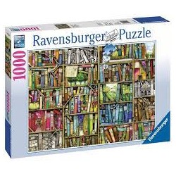 Ravensburger - Puzzle 1000 pièces - Bibliothèque magique - Colin Thompson