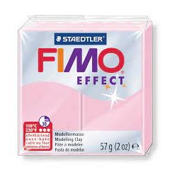 Graine Créative - Loisirs créatifs - Pâte FIMO Effect - Rose pastel - 57 g