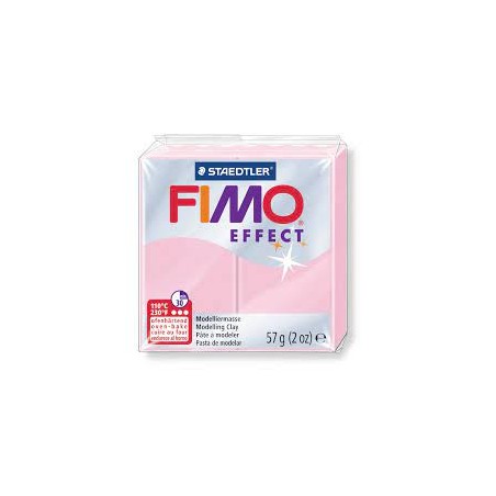 Graine Créative - Loisirs créatifs - Pâte FIMO Effect - Rose pastel - 57 g
