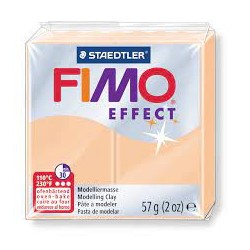 Graine Créative - Loisirs créatifs - Pâte FIMO Effect - Abricot - 57 g