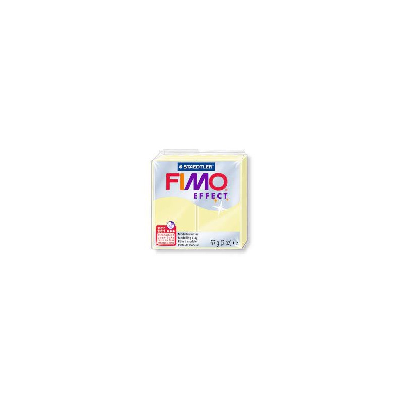 DTM - Loisirs créatifs - Pâte FIMO Effect - Vanille - 56 g