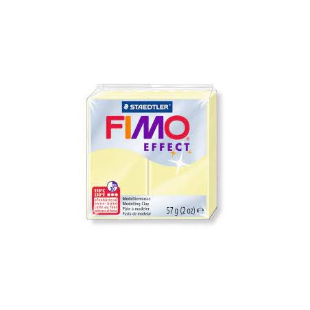 DTM - Loisirs créatifs - Pâte FIMO Effect - Vanille - 56 g