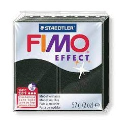 Graine Créative - Loisirs créatifs - Pâte FIMO Effect - Noir perle - 57 g