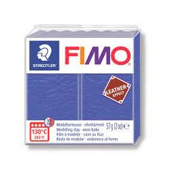 Graine Créative - Loisirs créatifs - Pâte FIMO Effect - Indigo effet cuir - 57 g