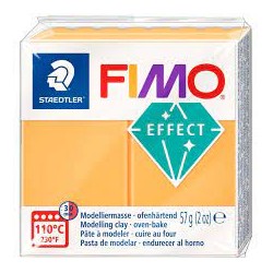 Graine Créative - Loisirs créatifs - Pâte FIMO Effect - Orange néon - 57 g