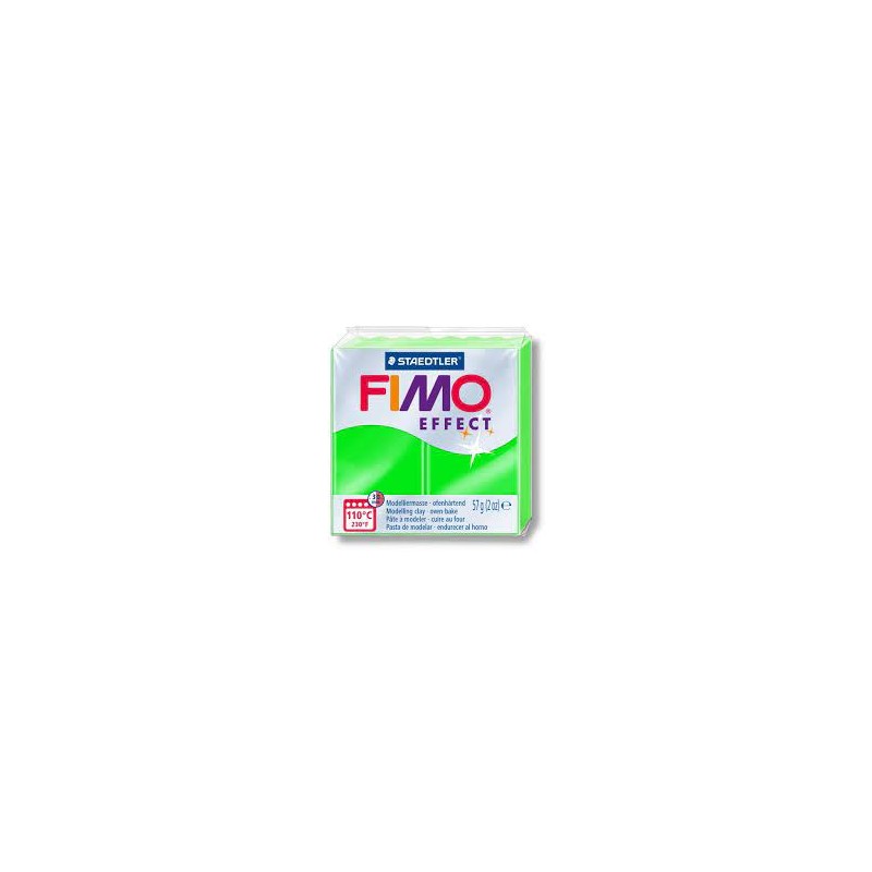 Graine Créative - Loisirs créatifs - Pâte FIMO Effect - Vert néon - 57 g