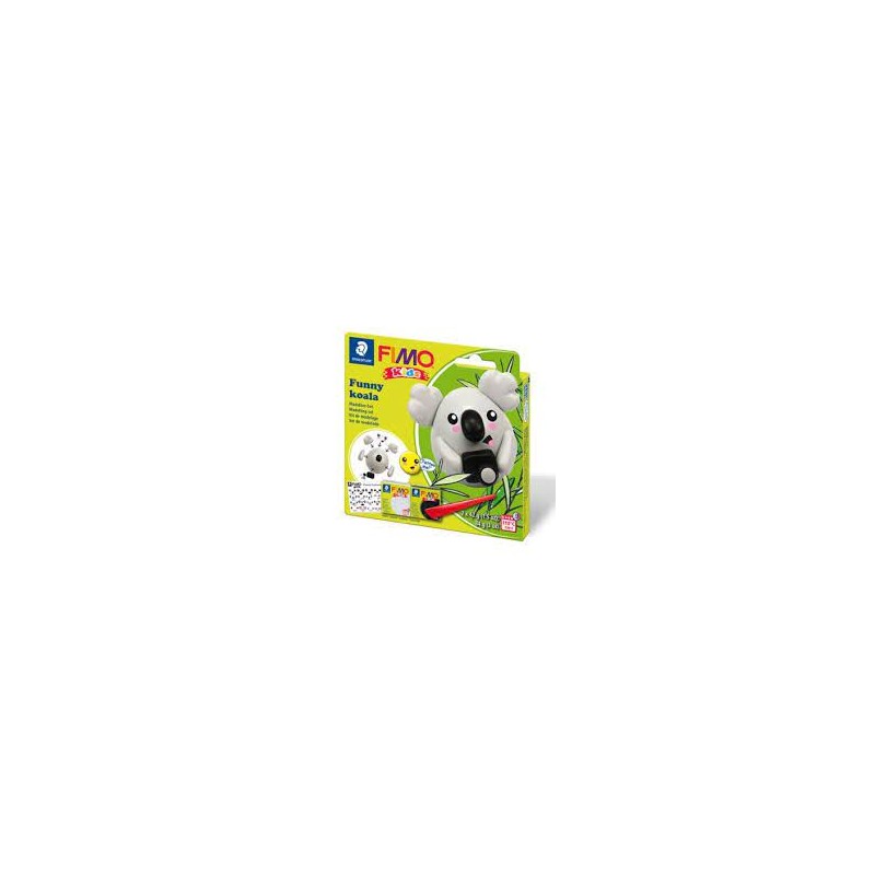 Graine Créative - Loisirs créatifs - Pâte FIMO Kids - Kit Funny - Koala