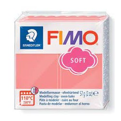 Graine Créative - Loisirs créatifs - Pâte FIMO Soft - Pamplemousse - 57 g