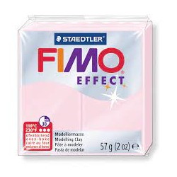 Graine Créative - Loisirs créatifs - Pâte FIMO Effect - Rose quartz - 57 g