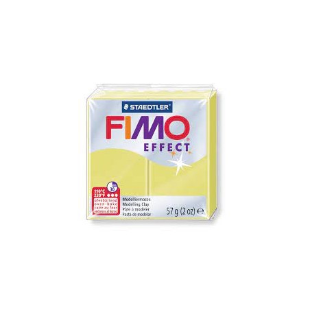 Graine Créative - Loisirs créatifs - Pâte FIMO Effect - Jaune quartz - 56 g