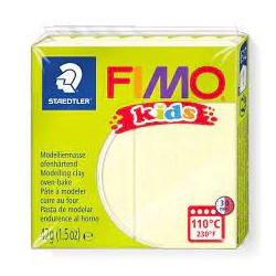 Graine Créative - Loisirs créatifs - Pâte FIMO Kids - Jaune perle - 42 g