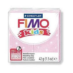 Graine Créative - Loisirs créatifs - Pâte FIMO Kids - Rose perle - 42 g