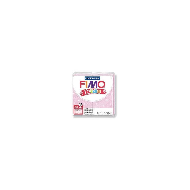 Graine Créative - Loisirs créatifs - Pâte FIMO Kids - Rose perle - 42 g