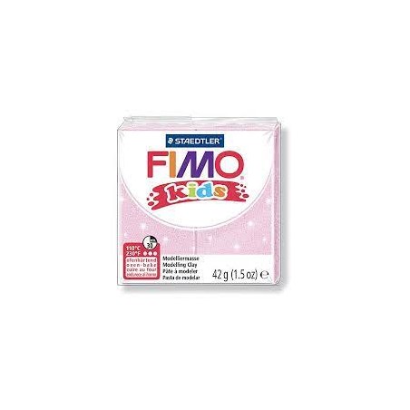Graine Créative - Loisirs créatifs - Pâte FIMO Kids - Rose perle - 42 g