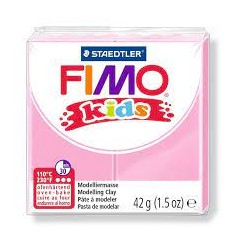 Graine Créative - Loisirs créatifs - Pâte FIMO Kids - Rose - 42 g