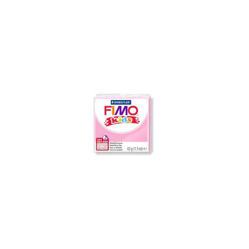 Graine Créative - Loisirs créatifs - Pâte FIMO Kids - Rose - 42 g