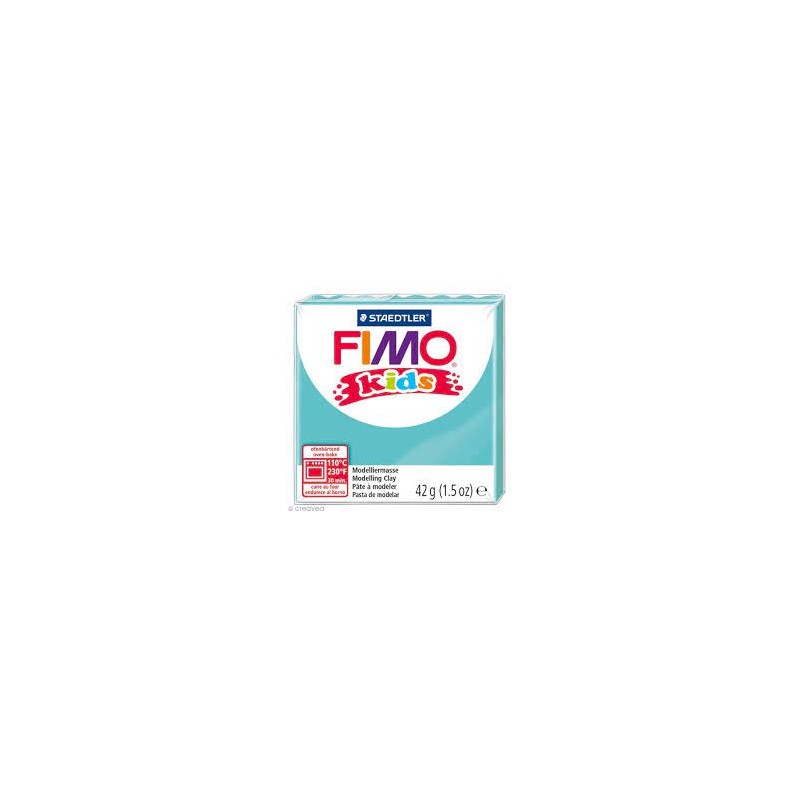 Graine Créative - Loisirs créatifs - Pâte FIMO Kids - Turquoise - 42 g