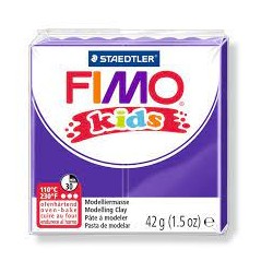 Graine Créative - Loisirs créatifs - Pâte FIMO Kids - Violet - 42 g