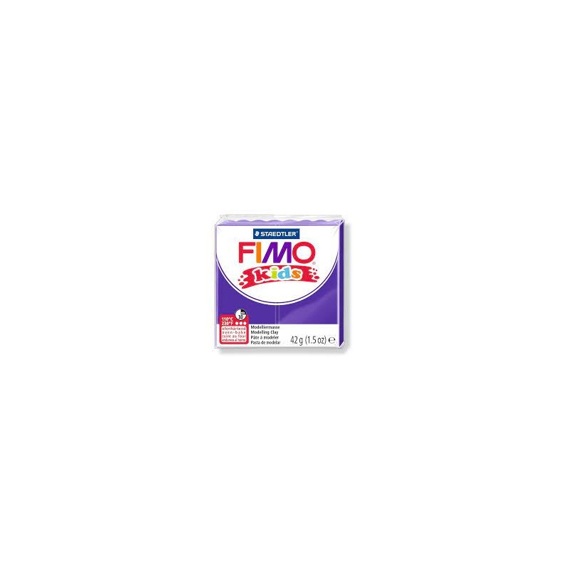 Graine Créative - Loisirs créatifs - Pâte FIMO Kids - Violet - 42 g