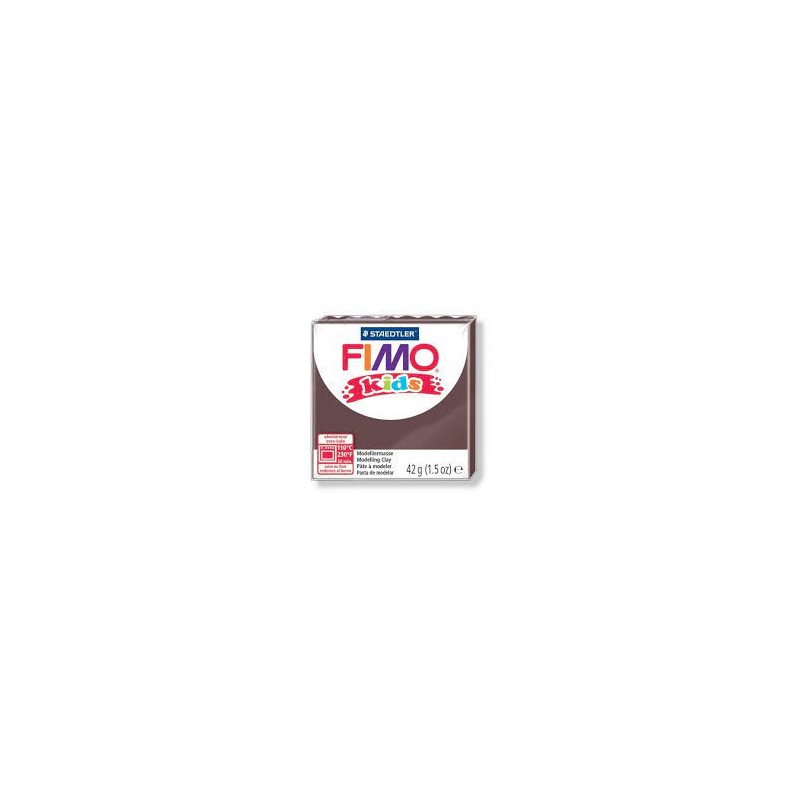 Graine Créative - Loisirs créatifs - Pâte FIMO Kids - Marron - 42 g