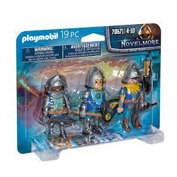 Playmobil - 70671 - Novelmore - 3 Chevaliers Novelmore