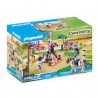 Playmobil - 70996 - Les poneys - Parcours d'obstacles avec chevaux