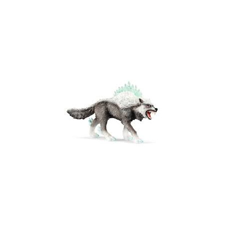 Figurine Schleich Loup Des Neiges - Détaillée Et Peinte à La Main