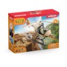 Schleich - 42476 - Wild Life - Hélicoptère pour sauvetage d?animaux