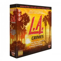 Iello - Jeu de société - Extension Détective - L.A. Crimes Adventure