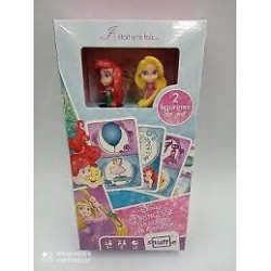 DISNEY PRINCESSES - JEU LA COURSE AU CHÂTEAU + figurines.